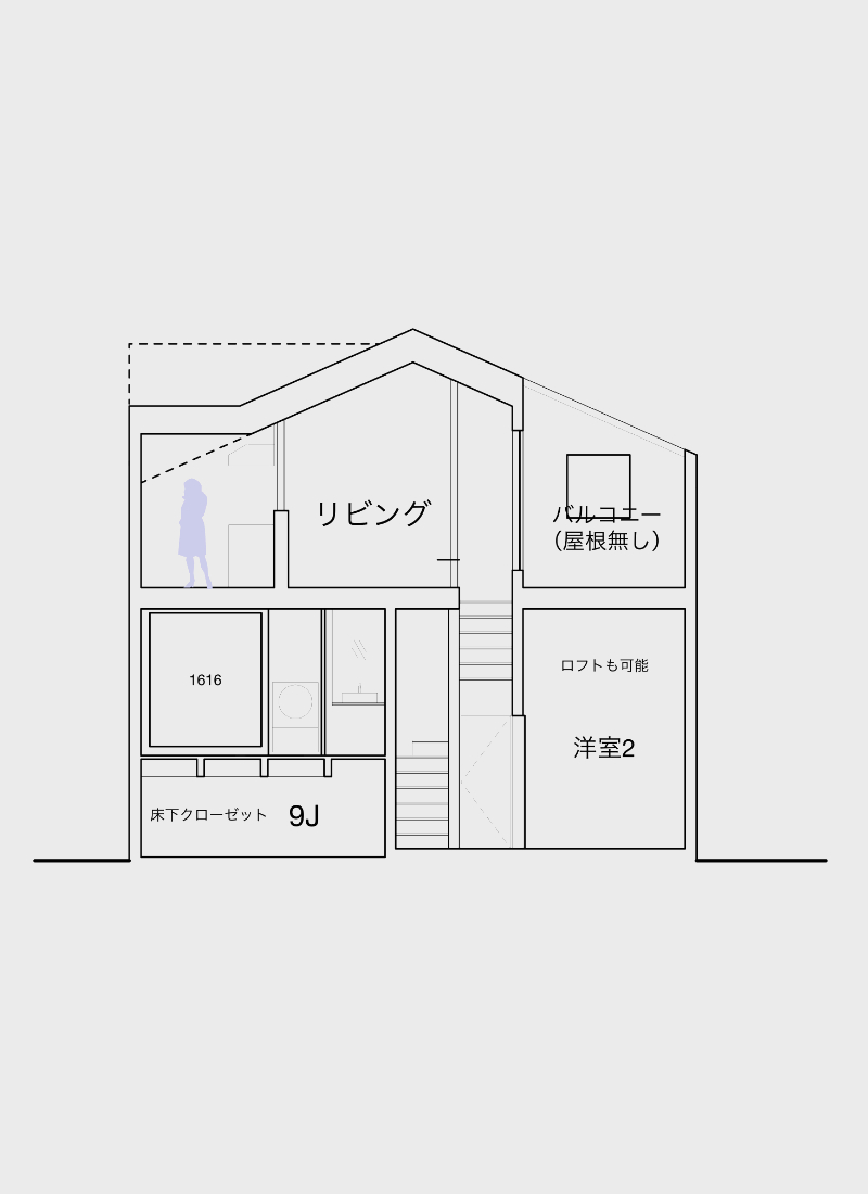 20坪 2,000万円の家（税別）